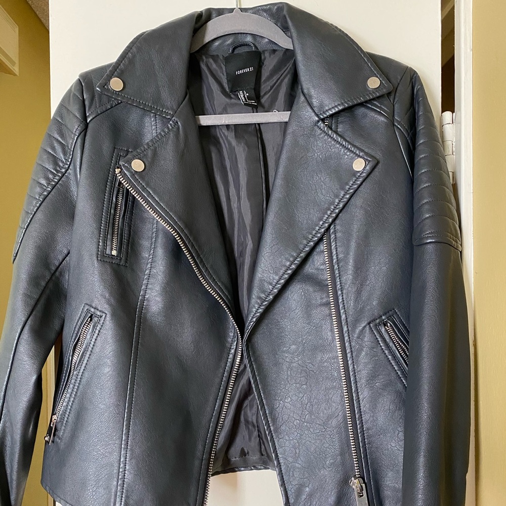 Forever 21 leather jacket